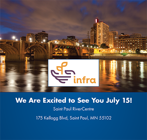 Join us at the INFRA, July 15, 2026.