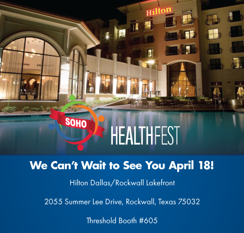 Join us at the SOHO Healthfest 2026, April 17, 2026.
